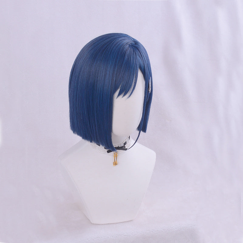 Misaka Mikoto Deep Blue Wig