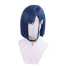 Misaka Mikoto Deep Blue Wig Blue