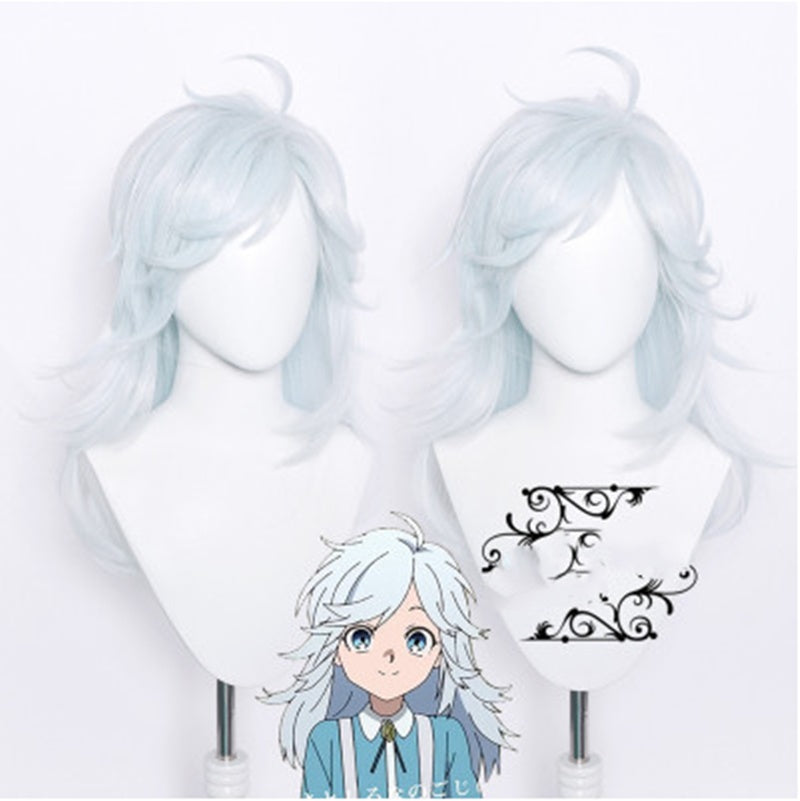 Yuuki Layered White Wig