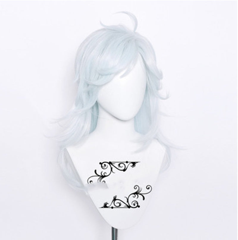 Yuuki Layered White Wig