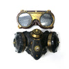 Highly Detailed Cosplay Gas Mask Black