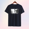 Manga Eyes Print T-shirt