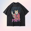 Retro Akita Print T-Shirt