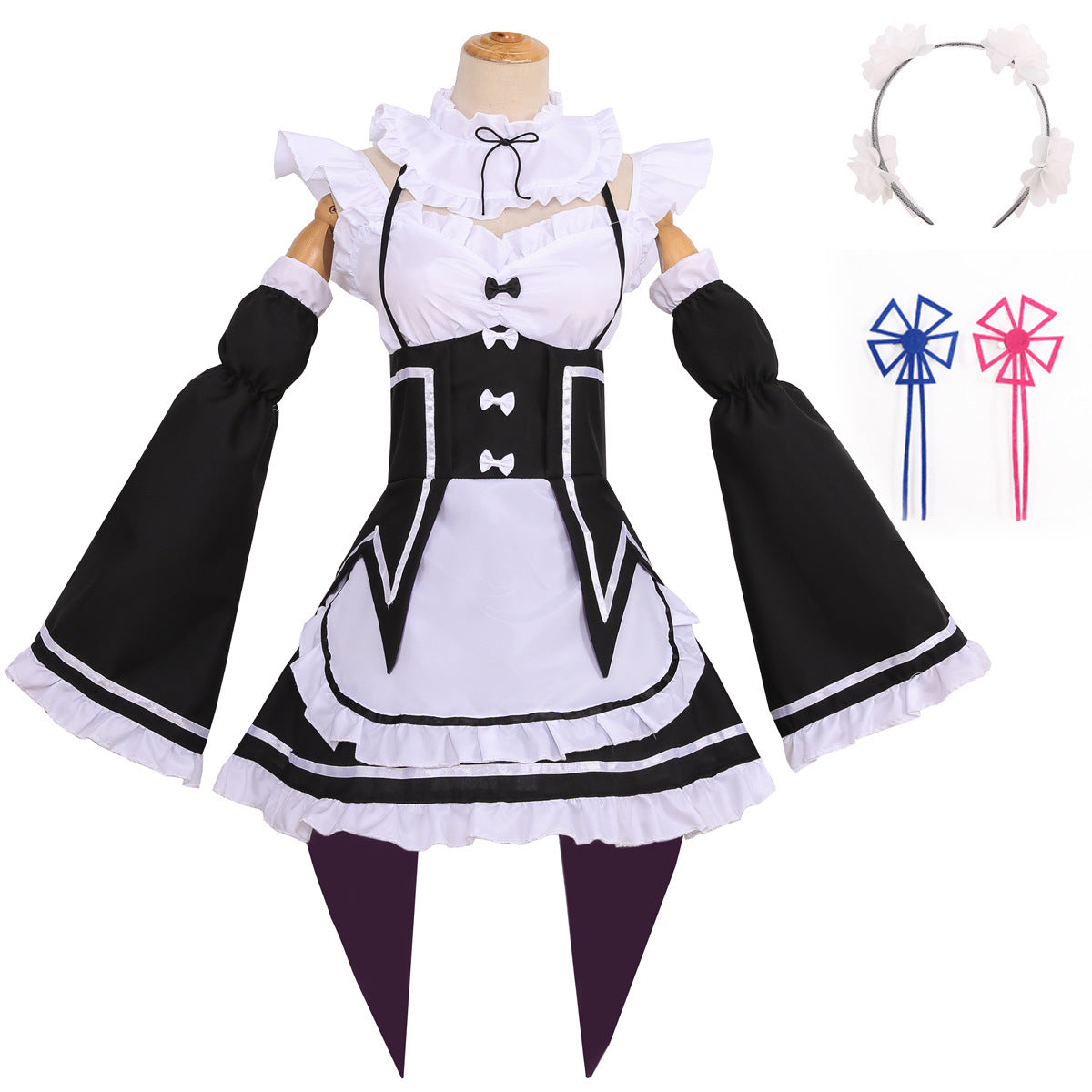 Rem Re:Zero Lolita Maid Costume