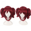 Red Short Double Ponytail Wig