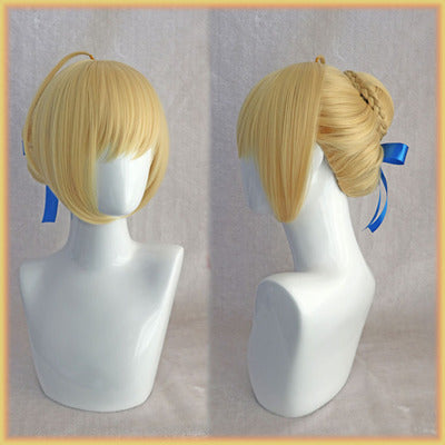 Fate Stay Night Saber Blonde Wig