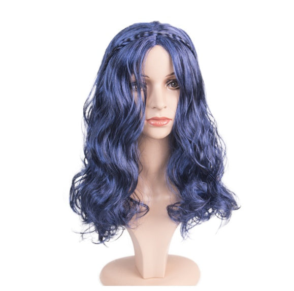 Deep Blue Character Wig A