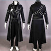 Black Swordsman Kirigaya Kazuto Sword Art Online Costume