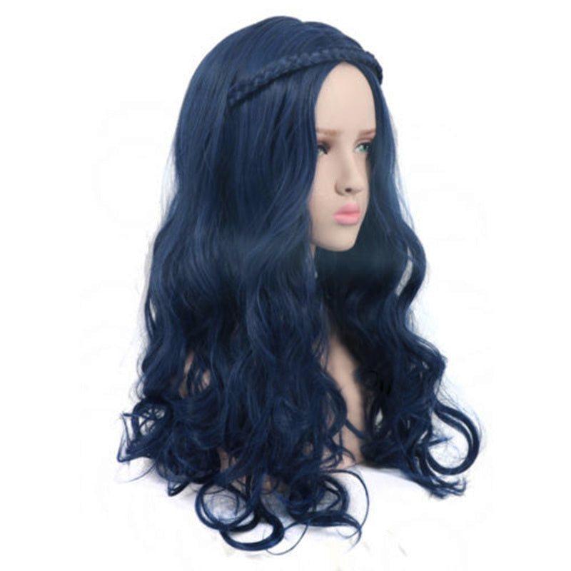 Deep Blue Character Wig