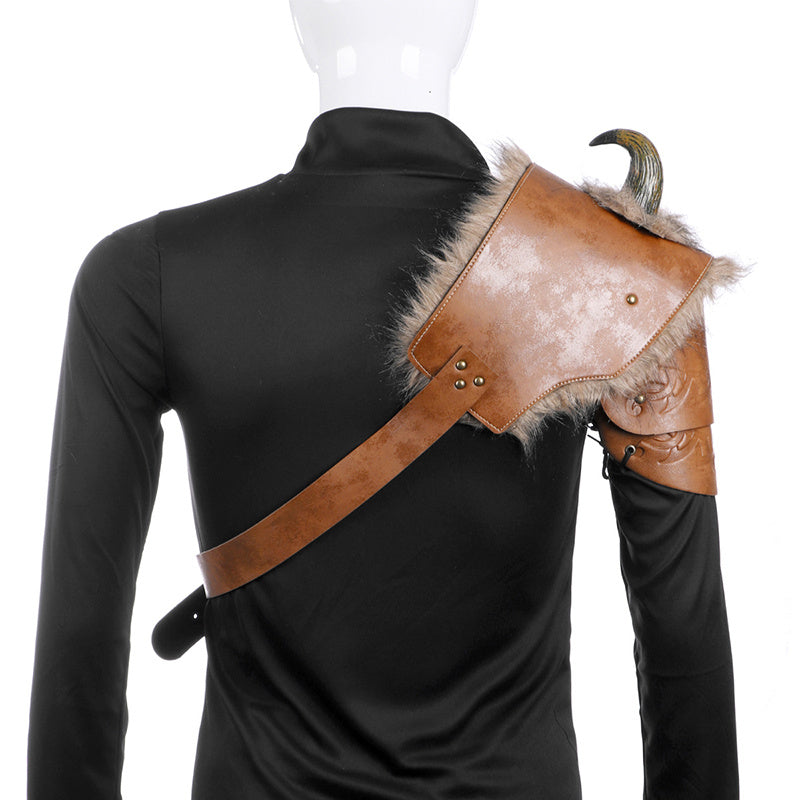 Men's Medieval Viking Armor Shoulder Pad