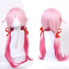 Inori Yuzuriha Pink Double Ponytail Wig