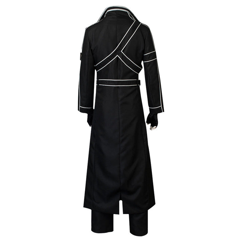 Black Swordsman Kirigaya Kazuto Sword Art Online Costume