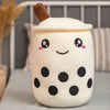 Boba Milk Tea Plushie White