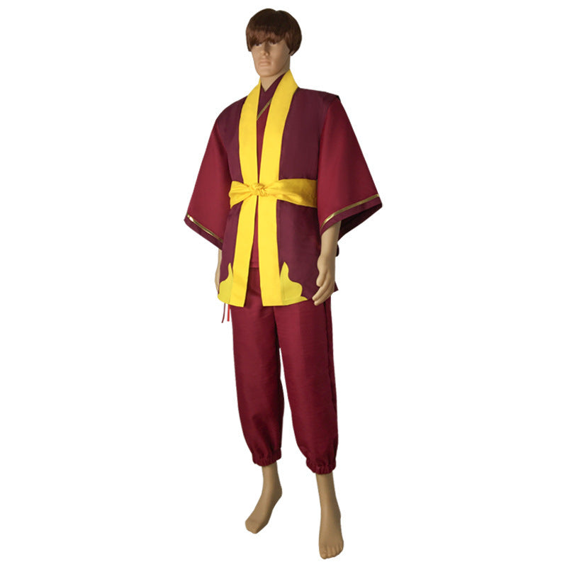 Zuko Avatar Cosplay Costume Full set of short style