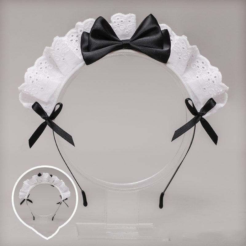 Japanese Lolita Headband Black