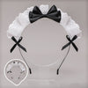 Japanese Lolita Headband Black