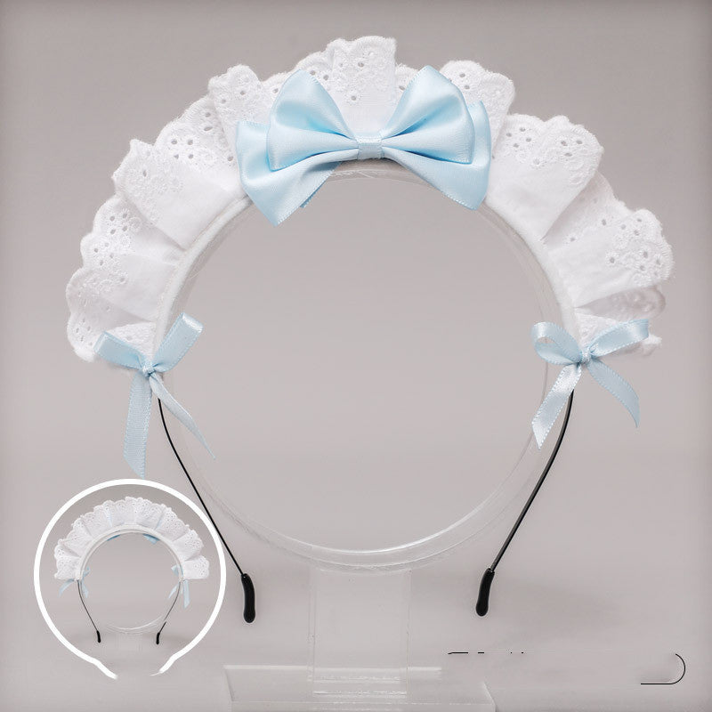 Japanese Lolita Headband Blue